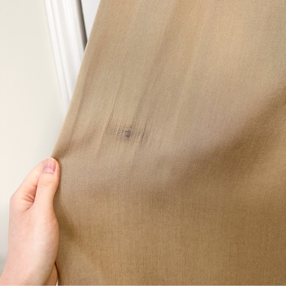 Aritzia Babaton Lawson trench coat size xs beige tan - Picture 6 of 11